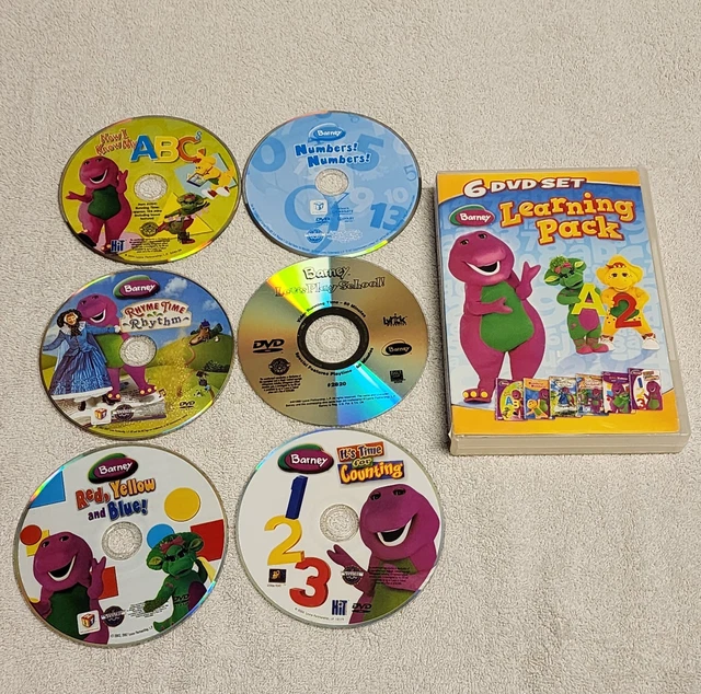 その他 Learning Pack 6 Dvd Set BARNEY: LEARNING PACK (DVD, 2010, 6-Disc Set) $14.99 - PicClick