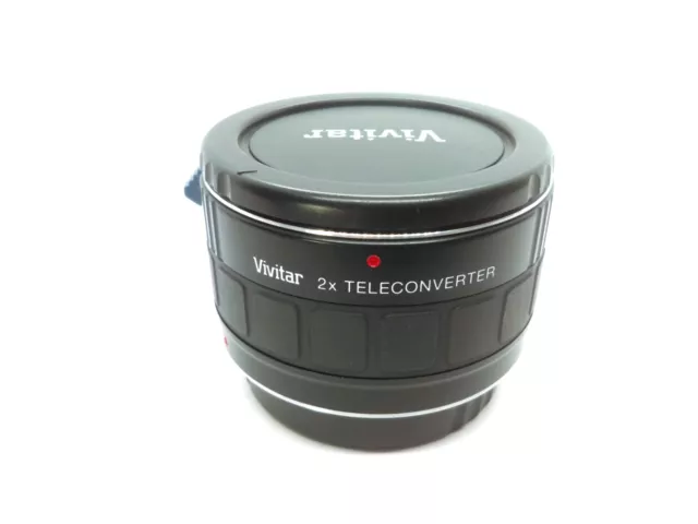 VIVITAR AF Multicoated Auto-Focus 2x TELECONVERTER for CANON EOS/EF