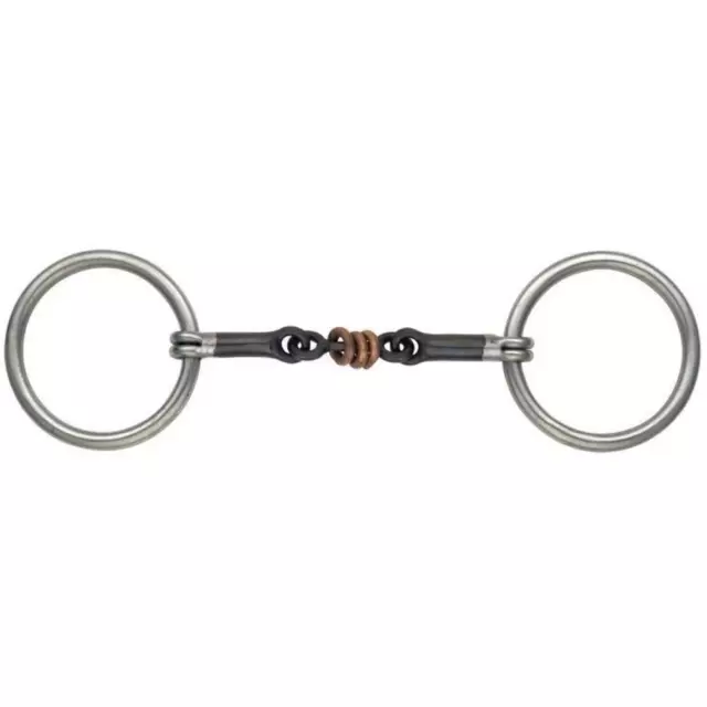 Shires Sweet Iron Copper Roller Snaffle