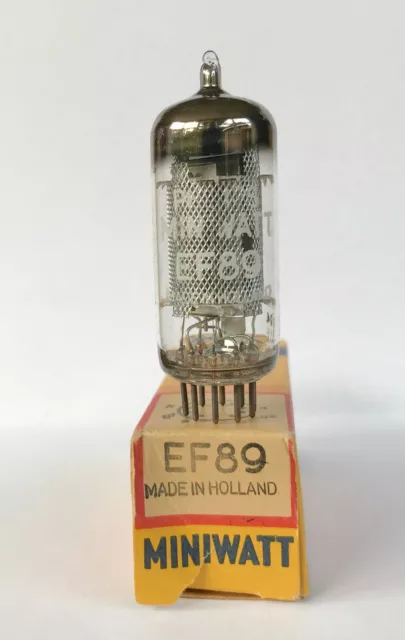 Ef89  Philips  Vacuum Tube  Nos