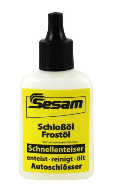 Sesam Schloßöl Frostöl 50ml Schlossenteiser, 6 Stück