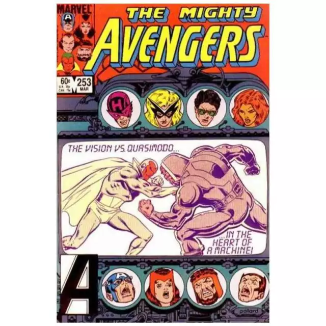 Avengers (1963 series) #253 in Very Fine minus condition. Marvel comics [q@