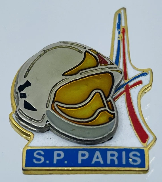Pin's Chouette Camion De Police – Paris 13ème Brigade De Nuit – Zamac
