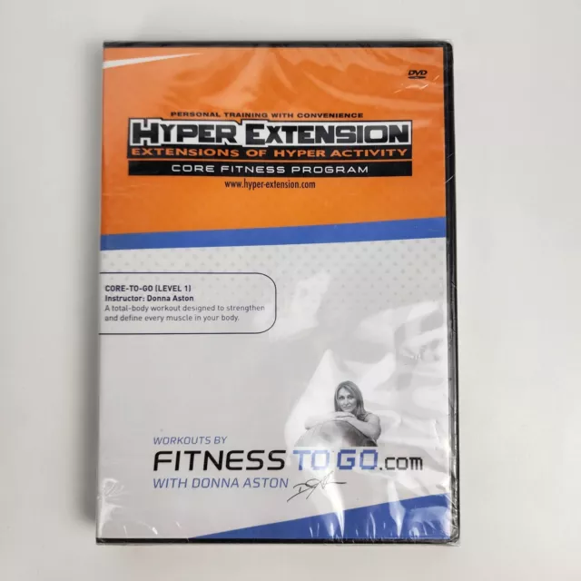 Hyper Extension Core Fitness Program Level 1 Donna Aston DVD R0 New & Sealed