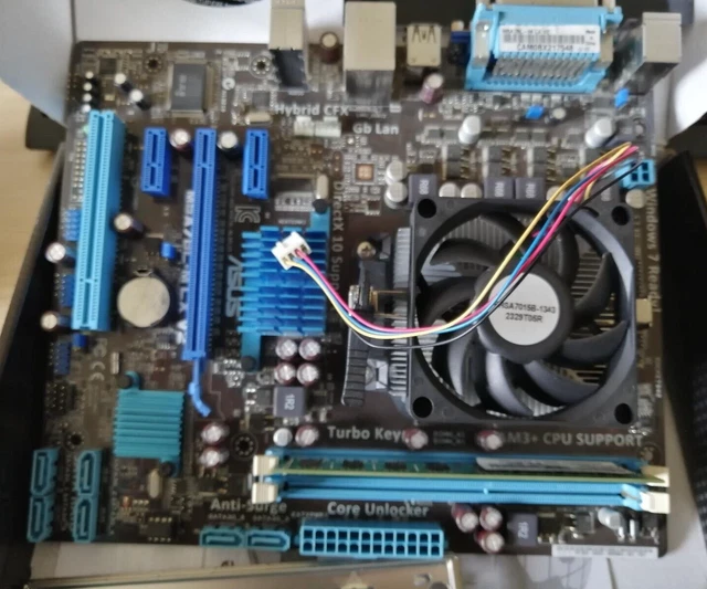 ASUS M5A78L-M LX V2 AMD mATX AM3+ Motherboard Boxed, 4Gb RAM, Athlon II ...