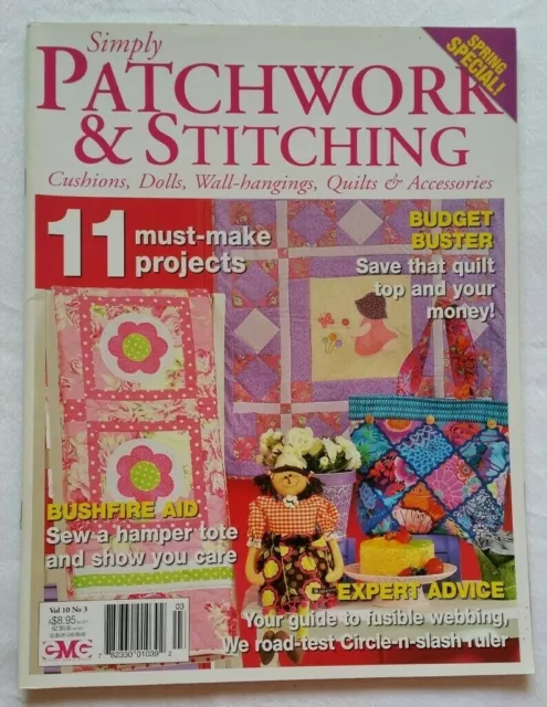 Simply Patchwork & Stitching Magazine - Spring Special - As New