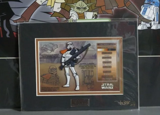 Star Wars Animated Acme Character Key Sandtrooper Edizione Limitata Lucasfilm Srl