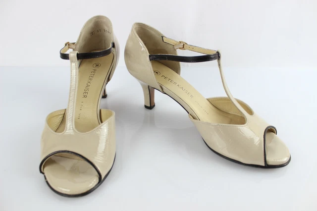 Escarpins François Najar En Cuir Noir - Taille 39,5 - Très Bon état Occasion