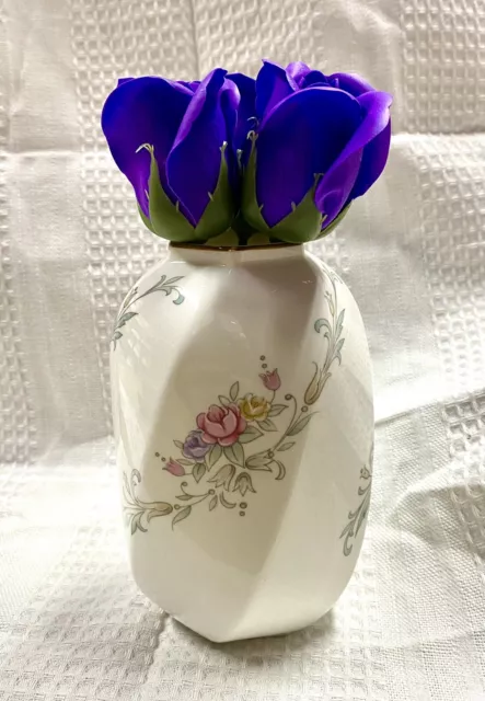 Mikasa Bone China Spring Crest Vase 14cm Made In Thailand
