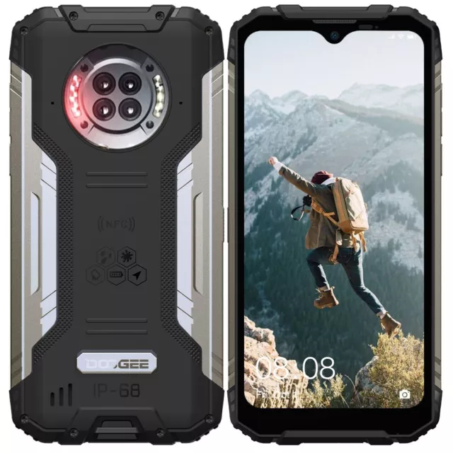 DOOGEE S96 PRO 8GB+128GB Rugged Smartphone 4G Unlocked Android 12 Waterproof NFC