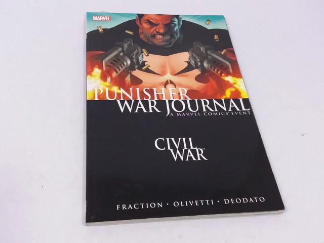 The Punisher War Journal Vol1 Civil War TPB by Deodato Fraction Olivetti Marvel