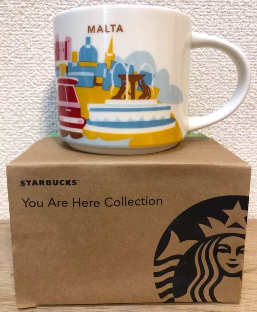 STARBUCKS mug YAH ceramic mug YOU ARE HERE city mug coffee mug Xmas Gift  414ml 