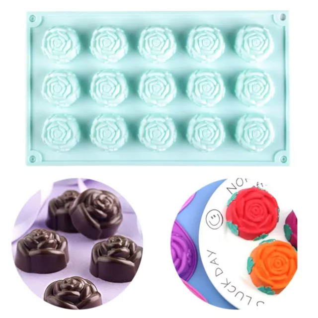 bonbon de pudding Moule à gâteau Moule de savon silicone Fournitures de savons