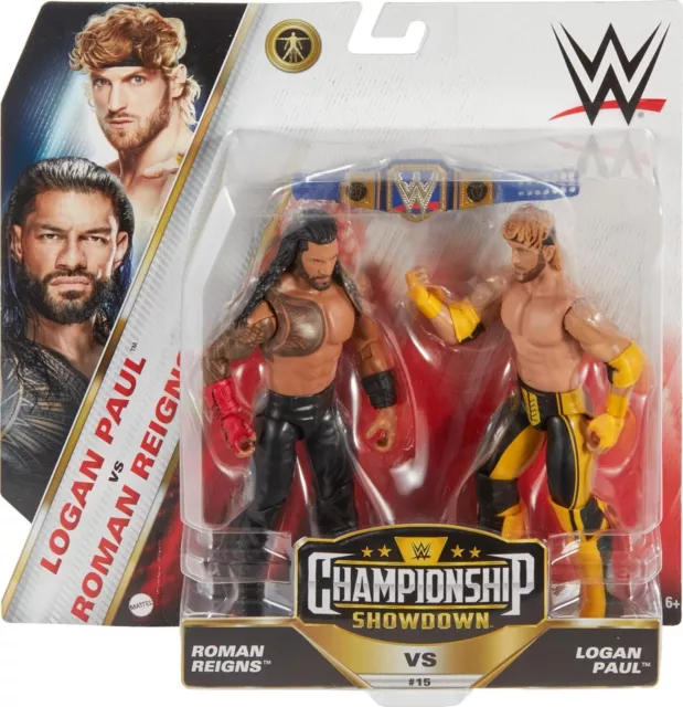 WWE LOGAN PAUL Roman Reigns Avec Universel Ceinture S ries 15