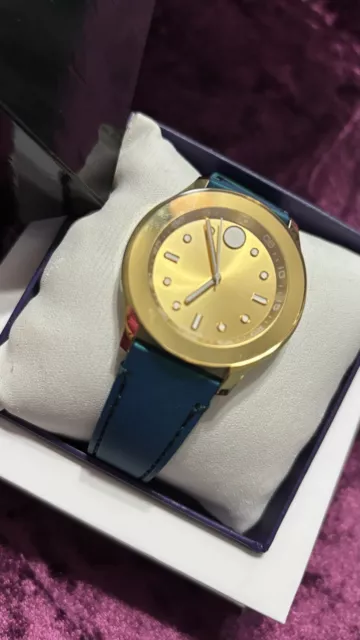 movado bold womens watch gold