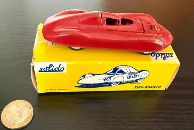 SOLIDO 1/43ème N°113 FIAT ABARTH Cie EUROPÉENNE DES COLLECTIONNEURS