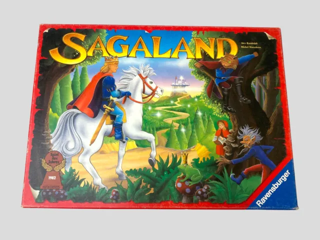 Sagaland - Ravensburger Brettspiel Rote Ausgabe Familie SDJ ©1994 vollständig