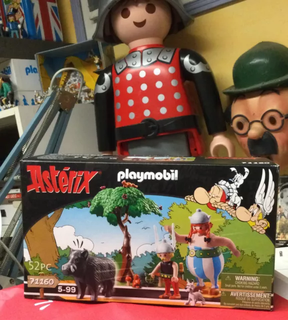 boite playmobil astérix 71160 neuf scellé (très rare) - Playmobil