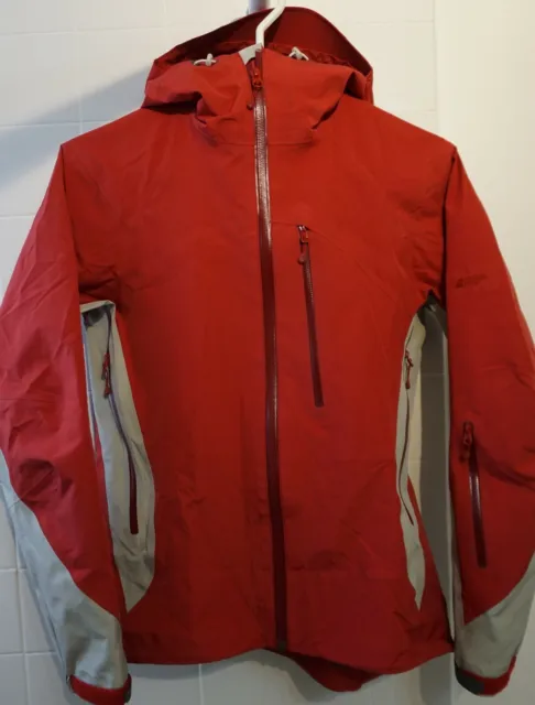 Gore Tex Pro Rain Jacket Shell Womens MEC Waterproof Paclite Size Small S Red