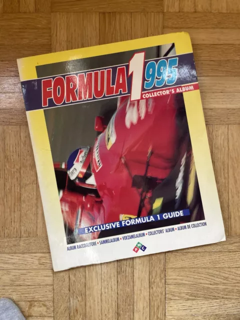 Formula 1 1995 Collectors Album Vollständig Complete