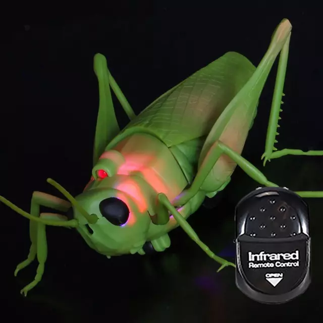 Simulation RC Grasshopper Toy Remote Control Animal Toy for Adults Gifts