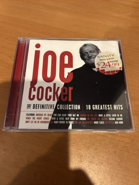 Joe Cocker - The Definitive Collection (18 Greatest Hits) - CD ALBUM-NEAR MINTℹ️