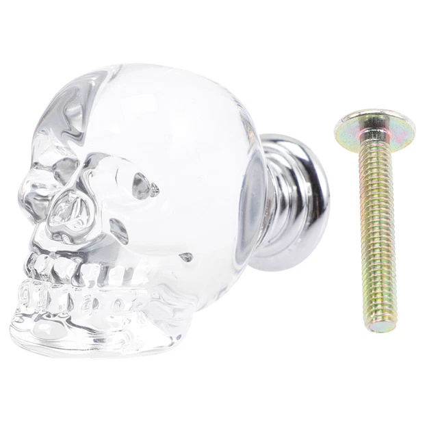 FBSHOP(TM) Lot De 8 Boutons De Placard En Verre Cristal