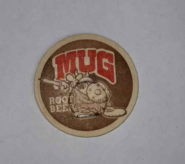 Mug Root Beer Viking Pog Milk Cap Collectible Vintage 1993 Slammer Collectible