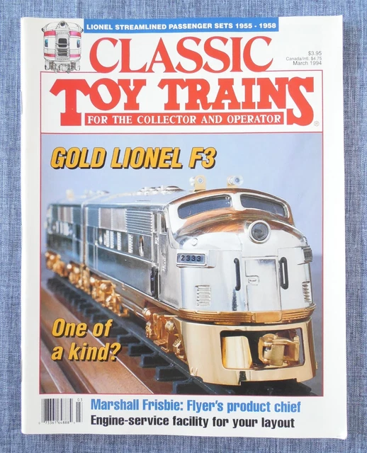 CLASSIC TOY TRAINS Collector Magazine November 1994 Railroading Lionel