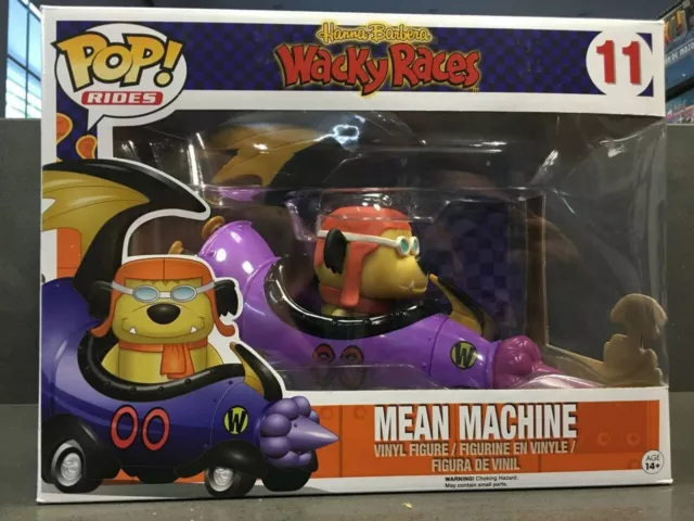 Wacky Races - The Mean Machine, requested plain back ground…