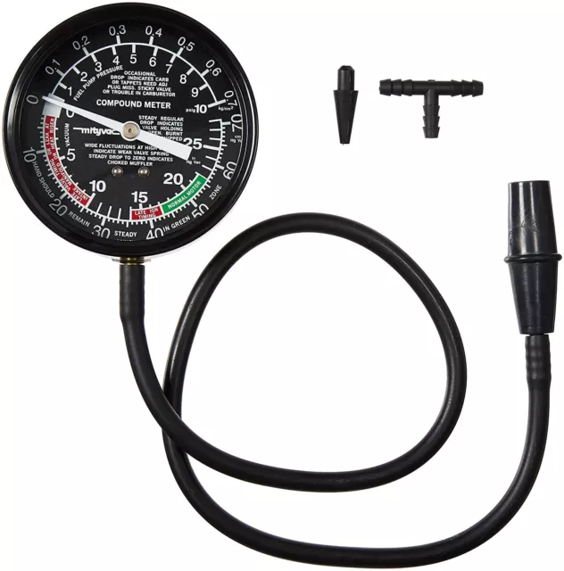 Mityvac MV5511 Vacuum/Pressure Gauge and Fuel Pump Tester