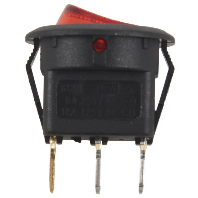 Interruttore A Levetta Momentaneo A 3 Posizioni AC 250V ON-OFF-ON Interruttore A Levetta A 6 Pin, Attacco 12 Mm - Foto 10