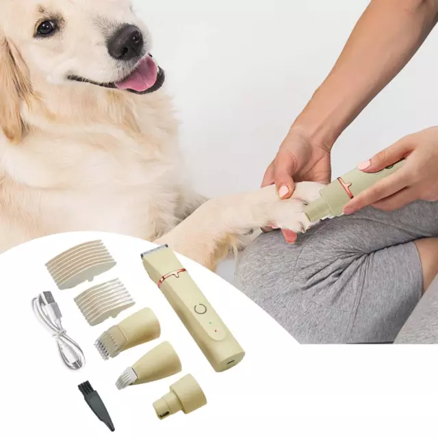 Tondeuse pour chien, électrique, polyvalente, Portable, à faible bruit, pour