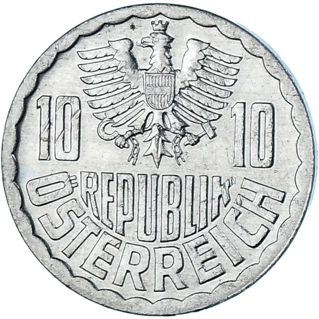 [#1182803] Coin, Austria, 10 Groschen, 1990, Vienna, MS, Aluminum, KM:2878