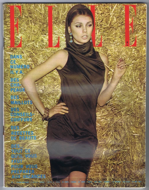 ▭▻ELLE 931-1964 MODE Fashion Vintage_RICHARD BURTON_LAURENCE