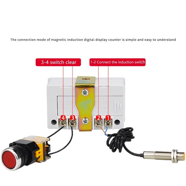 Compteur Capteur BEM-5C de Proximité Poinçonneuse Accessoire Électronique