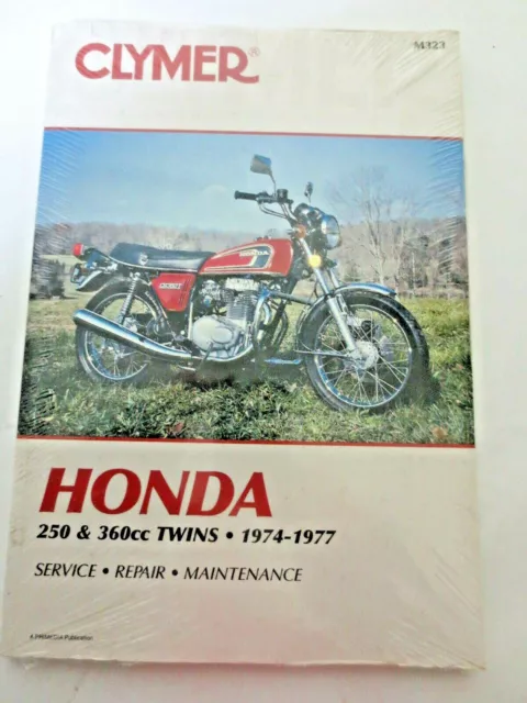 CLYMER HONDA 250 & 360cc Twins 1974-1977 Service Repair Maintenance Manual