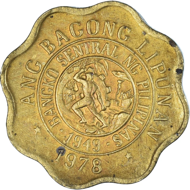 [#1131536] Coin, Philippines, 5 Sentimos, 1978