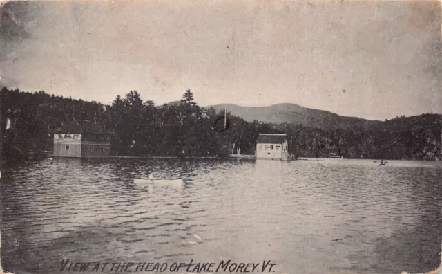 Fairlee Lake Morey VT Vermont Hotel Resort Golf Course c1909 Vtg Postcard D27