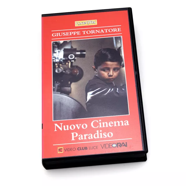 [ VHS ] NUOVO CINEMA PARADISO · Giuseppe Tornatore [ Cinecittà VIDEORAI ]