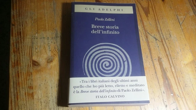 BREVE STORIA DELL'INFINITO - ZELLINI PAOLO - Adelphi, 8f23