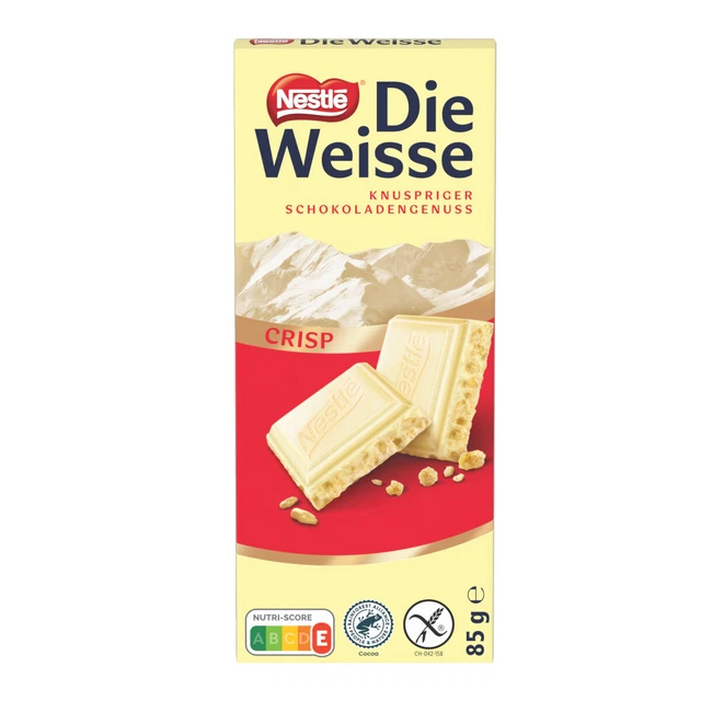 Nestlé La Bianchi Crisp Bianchi Cioccolato Con Knusperreis 85g