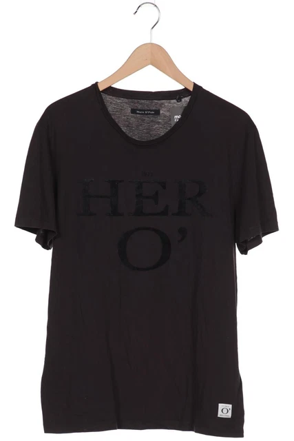 T-shirt polo uomo top shirt taglia EU 54 (XL) cotone grigio #xtpg5s5