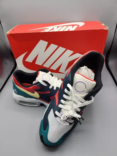 Size 10 - Nike Air Max 2 Light SP Red Navy Emerald