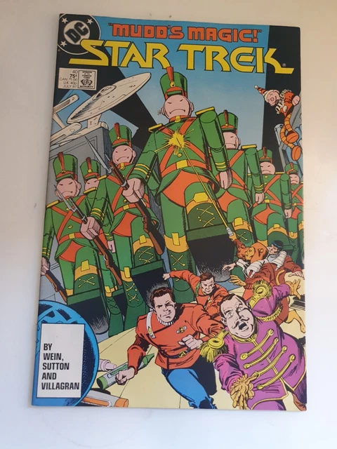 DC Comics - Star Trek #40 - July 1987 - VFN/NM - Bag & Board