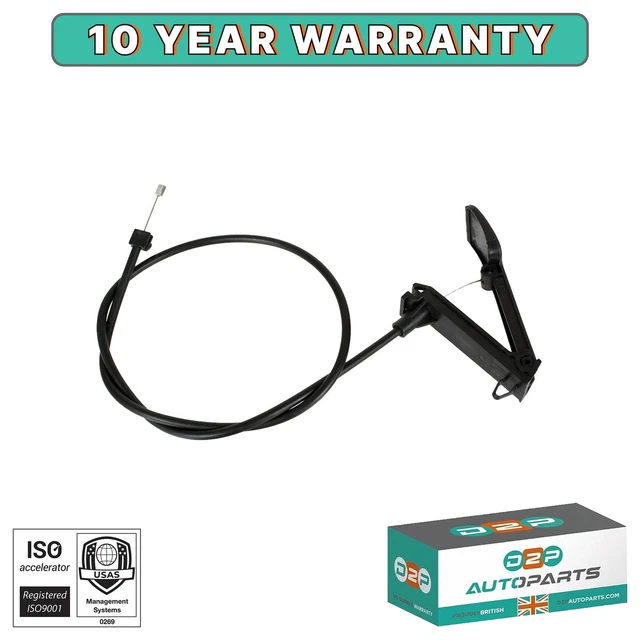 Câble D'ouverture De Capot Compatible Dacia Duster, Sandero, Logan & Renault Megane 2 (2002-2009) - Réf. 6001547330 - 9