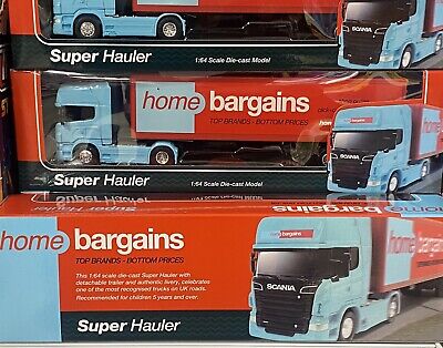 Home Bargains SuperHauler Die-cast Model Car Trucks Collectable Kids Vehicle Toy 