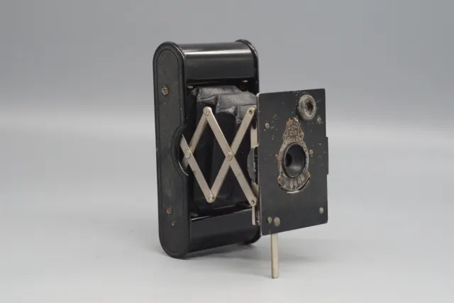 EASTMAN KODAK 25-BT-50 Vest Pocket Folding Camera with leather case (0728) 3