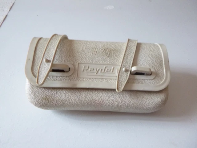 Sac à outils en cuir pour vélo des années 1970, vieux sac