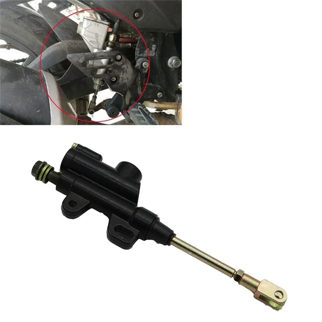 Levier D'Embrayage Universel Pour Moto - Guidon 22mm (7/8”), Alliage Aluminium, Noir/Blanc